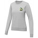 Zenon Damenpullover mit Rundhalsausschnitt, heather grau, XL