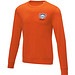 Zenon Sweater mit Rundhalsausschnitt für Herren, orange, XXL