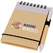 Zuse A7 Recycling Notizblock mit Stift, fliederfarben