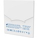 10 Stück individuell gestaltbare Pflaster mit vollfarbig bedrucktem Umschlag aus Kraftpapier, weiss