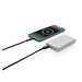 5.000mAh 5W Wireless Powerbank aus RCS recyceltem Kunststoff, weiß