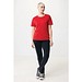 Iqoniq Yala Damen T-Shirt aus recycelter Baumwolle, rot, L