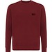 Iqoniq Etosha Lightweight Sweater aus recycelter Baumwolle, burgunderrot, XXS
