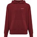 Iqoniq Yoho Relax-Hoodie aus recycelter Baumwolle, burgunderrot, L