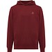 Iqoniq Yengo Hoodie mit Seitentaschen aus rec. Baumwolle, burgunderrot, L