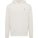 Iqoniq Yengo Hoodie mit Seitentaschen aus rec. Baumwolle, ivory white, L