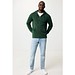 Iqoniq Abisko Zip-Kapuzenpullover aus recycelter Baumwolle, forest green, XXS