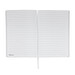 A5 Impact Steinpaper Hardcover Notizbuch, weiß