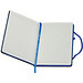 Notizbuch BlackLine, DIN A5, schwarz/blau