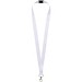 Addie Sublimation Lanyard mit Sicherheitsverschluss aus recyceltem PET Kunststoff, schwarz, 15mm