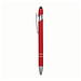 Metall-Touch-Kugelschreiber rot metallic