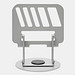 Tablet-Halter COUNTER MASTER, silber