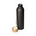 Aluminiumflasche Bamboo 0,6 l, lime/natur
