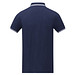 Amarago Polo mit abgesetztem Rand für Herren, navy, L