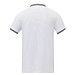 Amarago Polo mit abgesetztem Rand für Herren, weiss, L