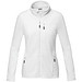 Amber GRS recycelte Fleecejacke für Damen, weiß, L