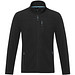 Amber GRS recycelte Fleecejacke für Herren, schwarz, XS