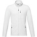 Amber GRS recycelte Fleecejacke für Herren, weiß, XS