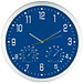 Analoge Wanduhr XL, ø 35 cm, Blau