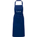 Andrea 240 g/m² Schürze mit verstellbarem Nackenband, navy