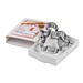 Backförmchen in Slide-Box, Xmas, Stern, 1-seit. Druck