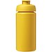 Baseline® Plus grip 500 ml Sportflasche mit Klappdeckel, gelb
