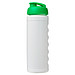 Baseline Plus grip Sportflasche mit Klappdeckel, 750 ml, weiss/grün