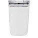 Bello 420 ml Glasbecher mit Außenwand aus recyceltem Kunststoff, weiss