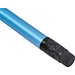 Bleistift mit Radiergummi in Metallic-Farben, hellblau