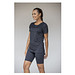 Borax Cool Fit T-Shirt aus recyceltem  GRS Material für Damen, navy, XL