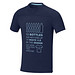 Borax Cool Fit T-Shirt aus recyceltem  GRS Material für Herren, navy, M
