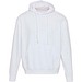 Boris Oversize Kapuzenpullover aus recycelter 280 g/m2 Bio Baumwolle (OCS), unisex, weiss, S
