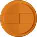 Brite-Americano® Eco 350 ml Isolierbecher mit auslaufsicherem Deckel, orange
