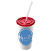 Brite-Americano doppelwandiger Becher, 350 ml, rosa