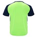 Bugatti T-Shirt Unisex aus recyceltem Material, Fluor Green / schwarz, 2XL