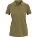 Calgary Poloshirt für Damen im Washed Look, 200 g/m2, waldgrün, L