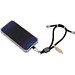 CarryLoop verstellbares Handy-Armband aus RCS rec. PET, schwarz