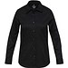 Citrine 185 g/m² Twill Bluse, schwarz, L