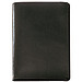 CREATIV-DESIGN Ausweistasche aus glatter Lederfaser, schwarz