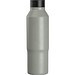 CrisMa Vakuum Edelstahltrinkflasche, 600ml, silbergrau