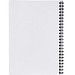 Desk-Mate® A4 Spiralnotizbuch mit bedruckter Rückseite, 80 Seiten, schwarz/weiß