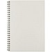 Desk-Mate® A5 farbiges Notizbuch mit Spiralbindung, elfenbeinweiß