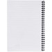 Desk-Mate® A5 Notizbuch mit Spiralbindung, weiß/schwarz, 50 pages
