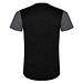 Detroit T-Shirt Unisex aus recyceltem Material, Ebony / schwarz, 2XL