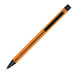 Metall-Kugelschreiber, orange/schwarz