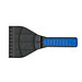 Eiskratzer Top Grip, perlgrau/blau