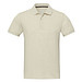 Emerald Polo Unisex aus recyceltem Material, Oatmeal, XL