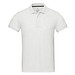 Emerald Polo Unisex aus recyceltem Material, weiss, S
