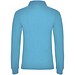 Estrella Langarm Poloshirt für Damen, türkis, 3XL