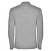 Estrella Langarm Poloshirt für Herren, Marl Grey, L
